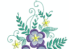 abstractflower 007 5x7