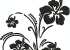 floral 2 one color